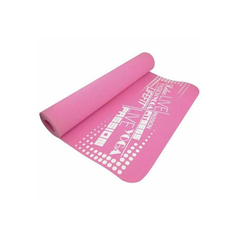 Dhs - covoras gimnastica slimfit 173x58x0.6cm roz