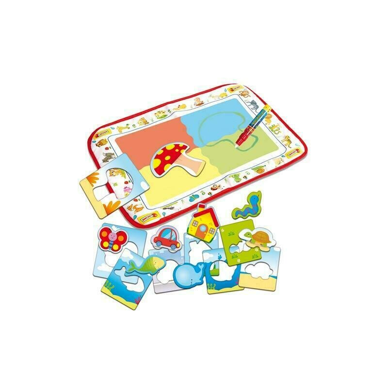 Lisciani - set creativ magia formelor covoras lavabil pentru desen