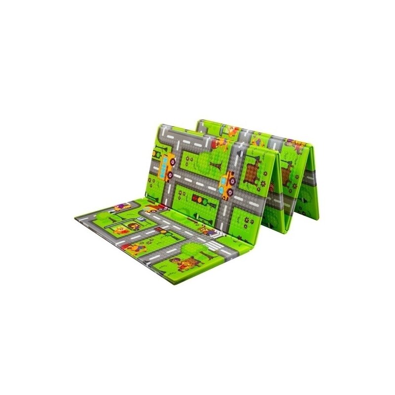 Playto - covoras de joaca drum multifunctional, 200x150 cm