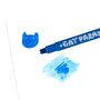 Creioane acuarele cu gel, Cat Parade, set 12 culori - 6