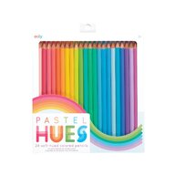 Creioane colorate in nuante pastelate - Set de 24