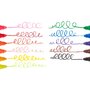Creioane cu gel pentru geam si sticla, Rainy Dayz, set 12 culori lavabile - 3