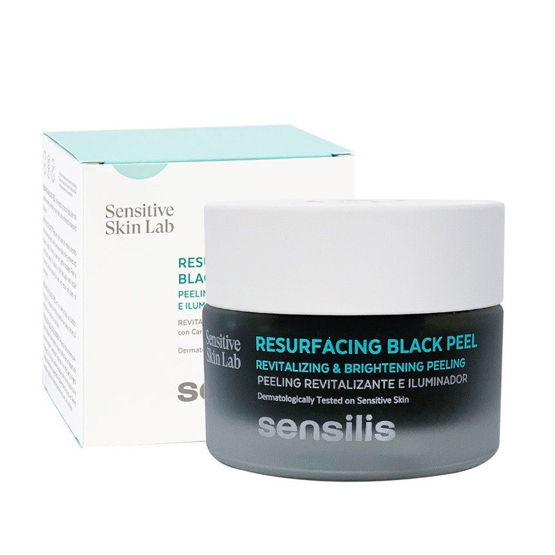 Crema de fata Sensilis Resurfacing Black Peel, pentru peeling, netezire, iluminare si...