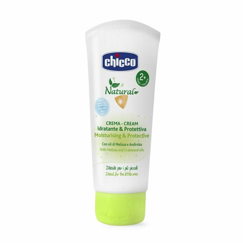 Chicco - crema hidratanta si protectoare , ulei de melissa si andiroba, 100m, 2luni+