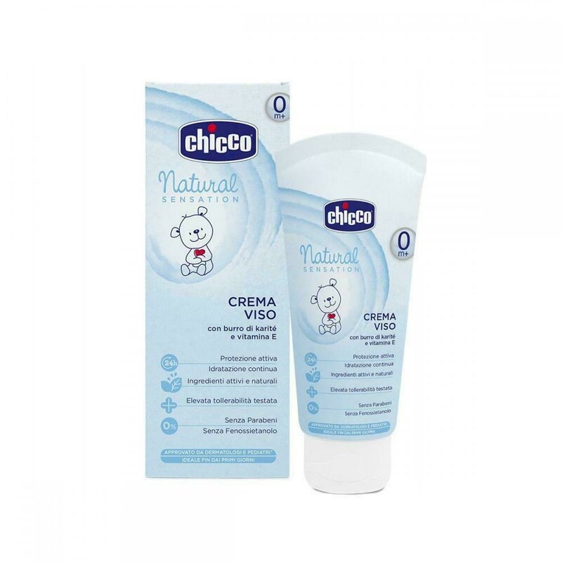 Chicco - crema pentru protectia fetei natural sensation 50ml, 0luni+