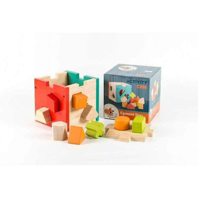 Egmont toys - jucarie sortare cub cu forme si culori