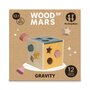 Cub de activitati, Petite&Mars, Gravity Wood of Mars, Cu 12 piese, 12 luni+, Multicolor - 9