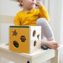 Cub de activitati, Petite&Mars, Gravity Wood of Mars, Cu 12 piese, 12 luni+, Multicolor - 2