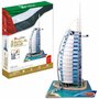 Cubic fun - Puzzle 3D Burj Al Arab (Nivel Complex 101 Piese) - 2