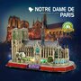 Cubic Fun - Puzzle 3D Led Notre Dame 149 Piese - 5