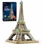Cubic Fun - Puzzle 3D Led Turnul Eiffel 84 Piese - 1