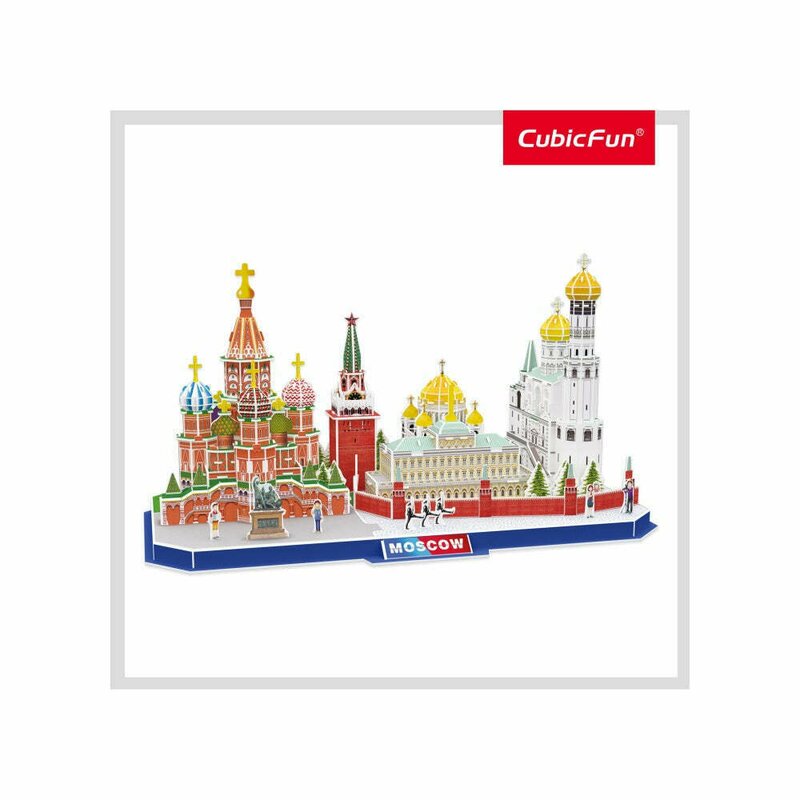 moscova 1941. sfarsitul blitzkrieg ului Cubic Fun - Puzzle 3D Moscova 204 Piese