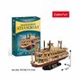 Cubic Fun - Puzzle 3D Nava Mississippi Steamboat Usa 142 Piese - 3
