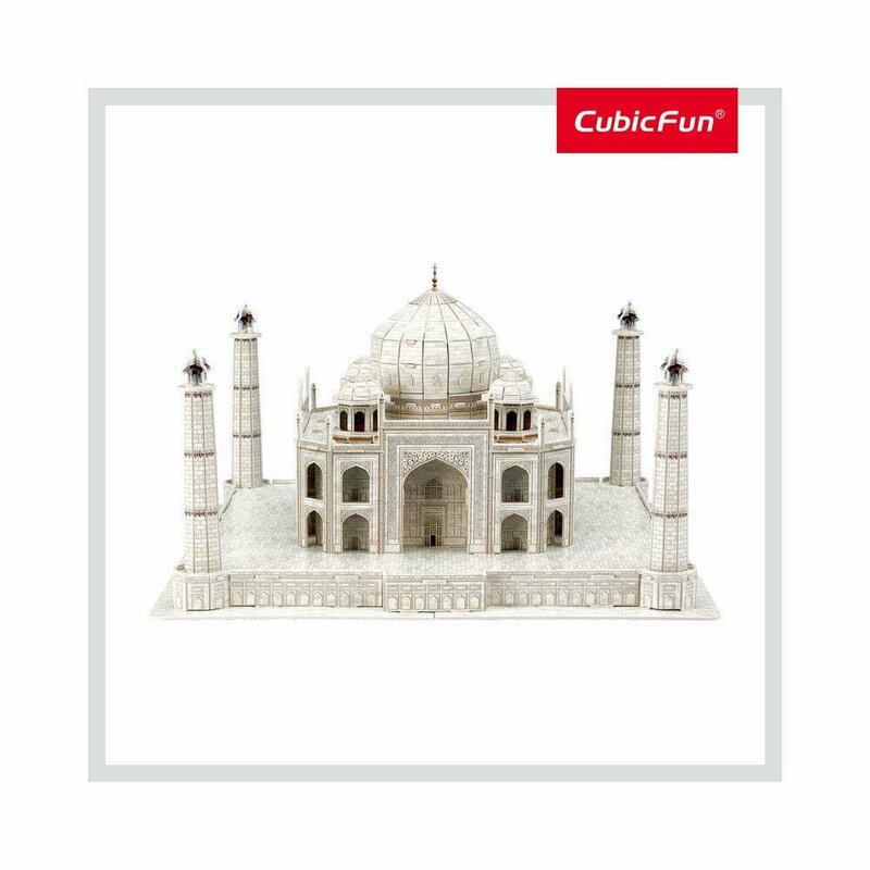Cubic Fun – Puzzle 3D si Brosura-Taj Mahal 87 Piese Jucarii & Cadouri
