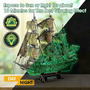 CUBICFUN - PUZZLE 3D FLYING DUTCHMAN LUMINEAZA IN INTUNERIC 360 PIESE - 3
