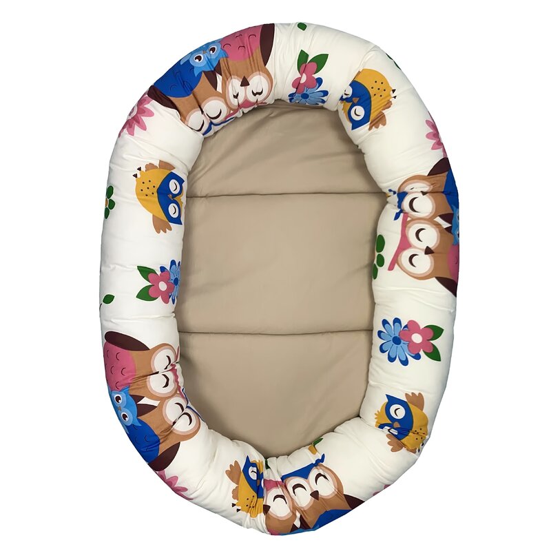 Deseda - cuib baby nest bebelusi forma ovala bufnite cu maro