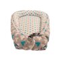 Baby Nest din Cocos MyKids Hearts-Stars Turquise - 3