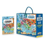 Sassi - Puzzle educativ Cunoaste si exploreaza - Europa Puzzle Copii, pcs  210