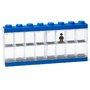 Cutie depozitare jucarii, LEGO, albastra pentru 16 minifigurine - 2