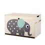 3 sprouts - Cutie de depozitare XXL pentru camera copiilor, Elefant, - 1