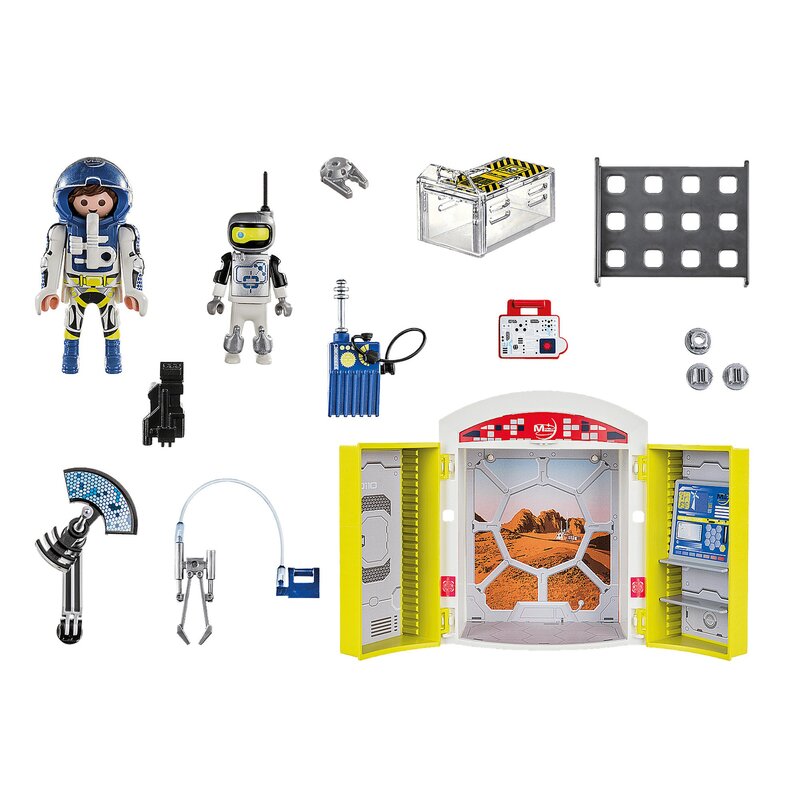 Playmobil - set de constructie cutie de joaca - misiune pe marte space