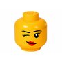 Cutie depozitare Fata S LEGO® Faces - 1