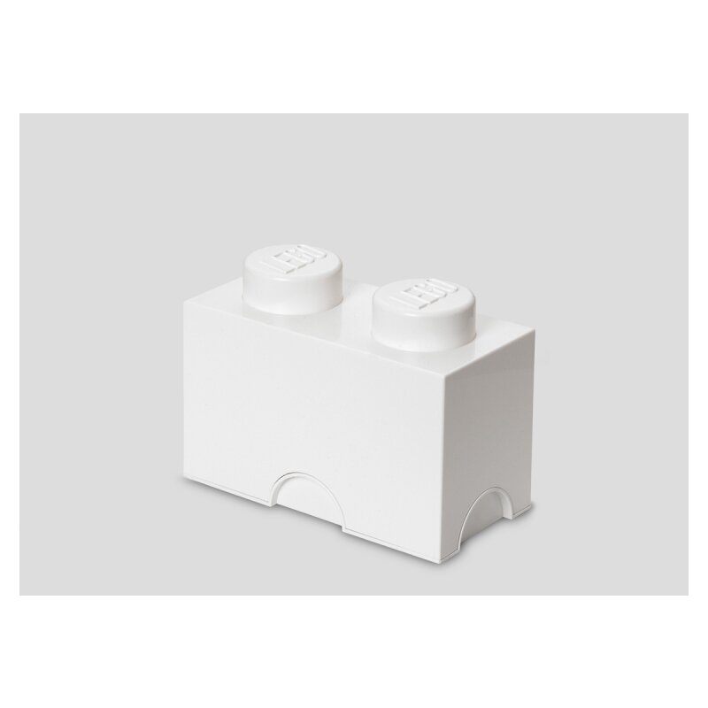 Lego - cutie depozitare 2 alb