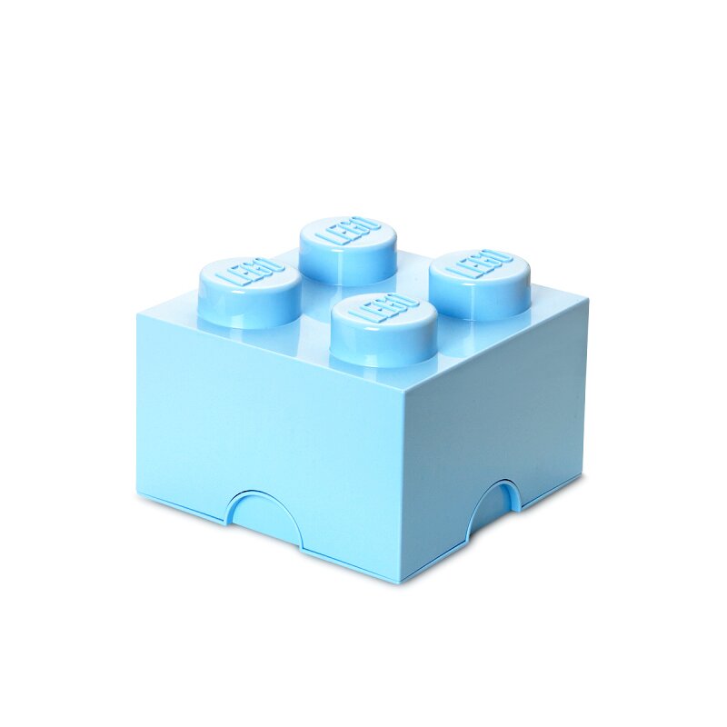 Cutie depozitare 2x2, albastru