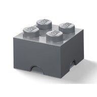 Lego - Cutie depozitare 2x2  Gri