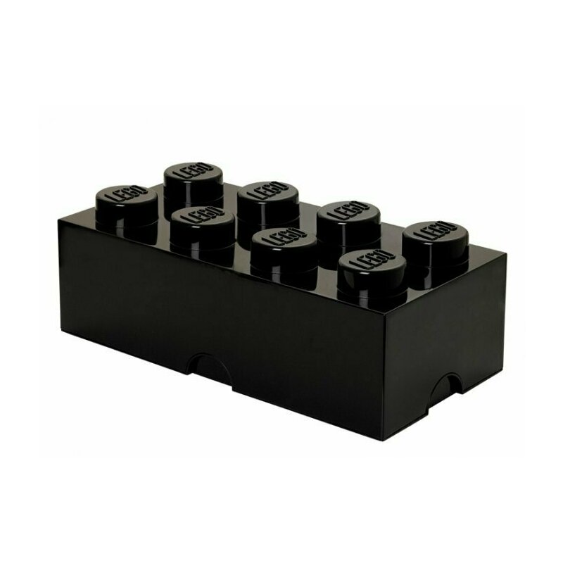 Cutie depozitare 2x4, negru