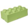 Cutie depozitare jucarii, LEGO, 2x4, Verde fistic - 1