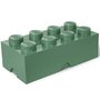 Cutie depozitare jucarii, LEGO, 2x4, Verde masliniu - 1