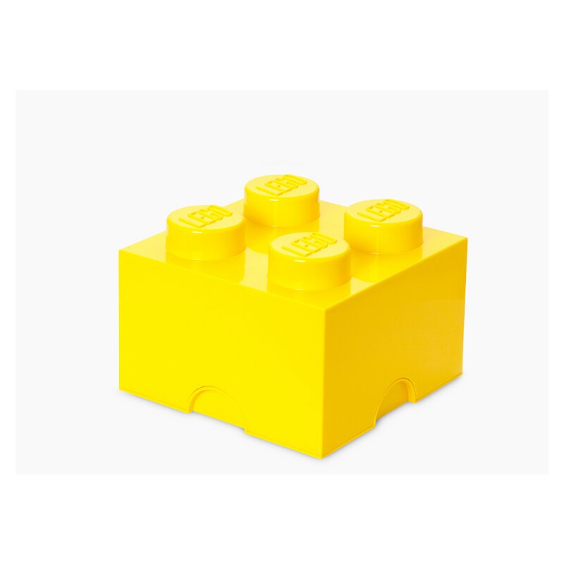 Lego - cutie depozitare 4 galben