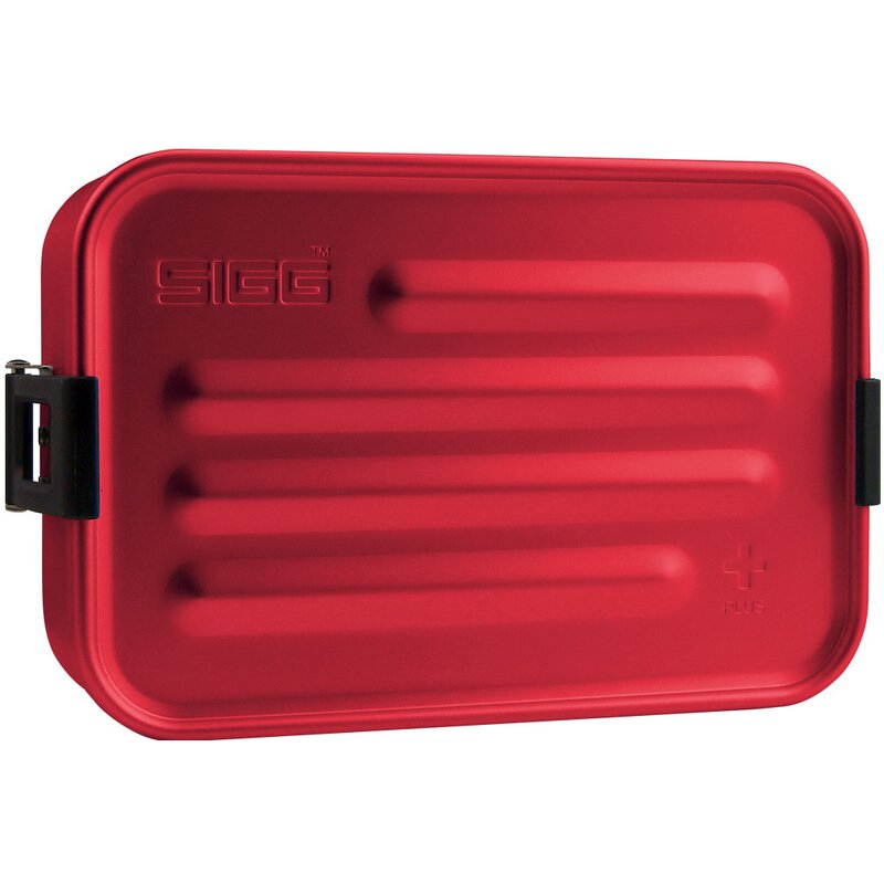 Sigg - caserola compartimentata plus s din aluminiu, rosu