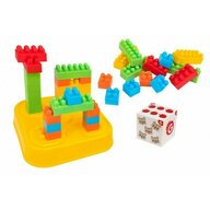 Globo - Cutie  cu 40 cuburi plastic multicolore