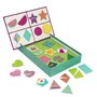 As - Joc educativ Forme geometrice , In cutie, 24 piese, Magnetic, Multicolor - 1