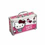 Cutie metalica Hello Kitty, cu accesorii de unghii si machiaj, pentru fetite - 2