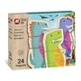 AS - Puzzle din lemn Universul dinozaurilor , Puzzle Copii , In cutie, Magnetice, piese 24, Multicolor - 2