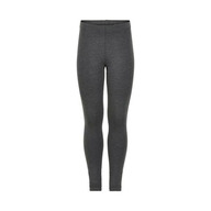 Dark Grey Melange 110 - Pantaloni colanti din bambus - Minymo