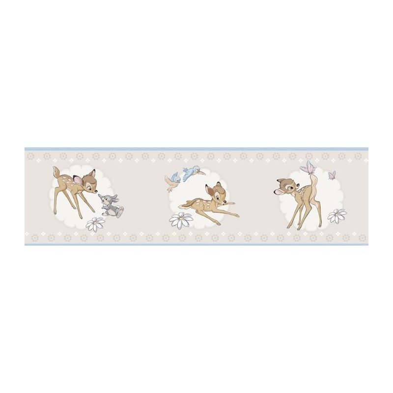 Decofun - bordura autoadeziva perete 5m bambi