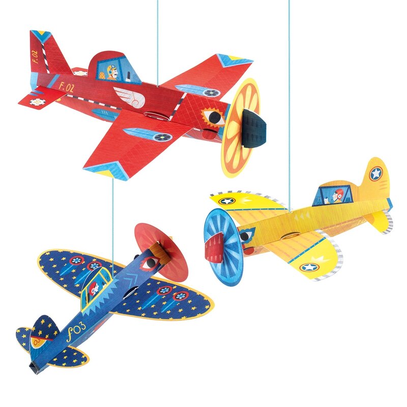 Djeco - decoratii mobile , avioane