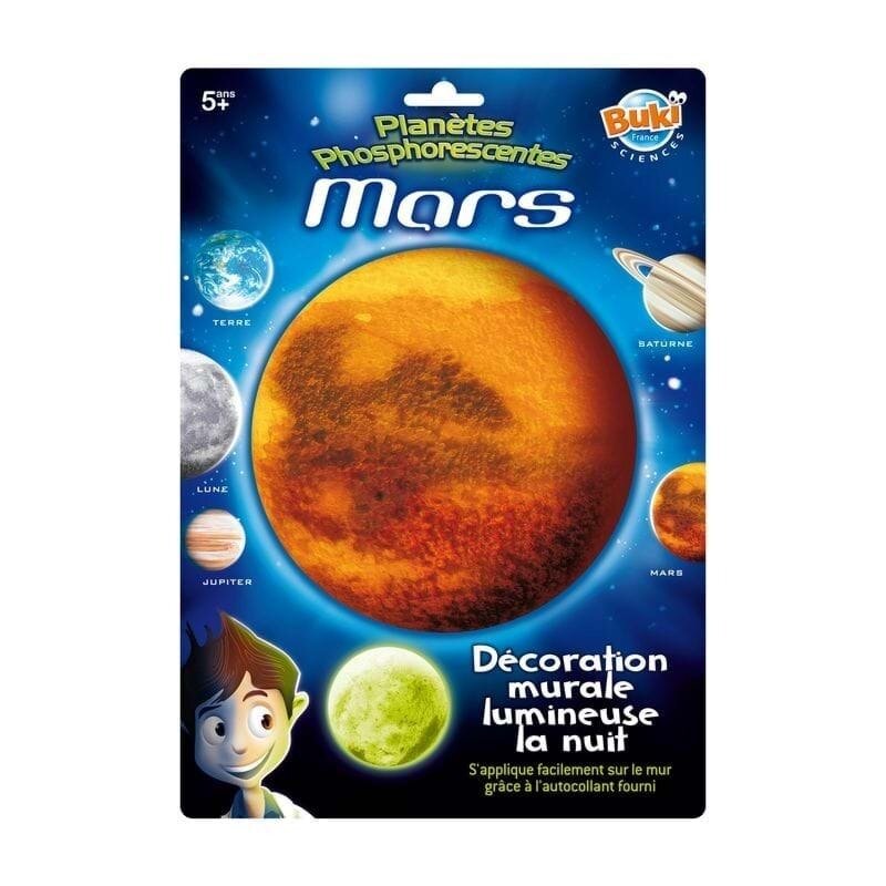 Buki france - decoratiuni de perete fosforescente, marte