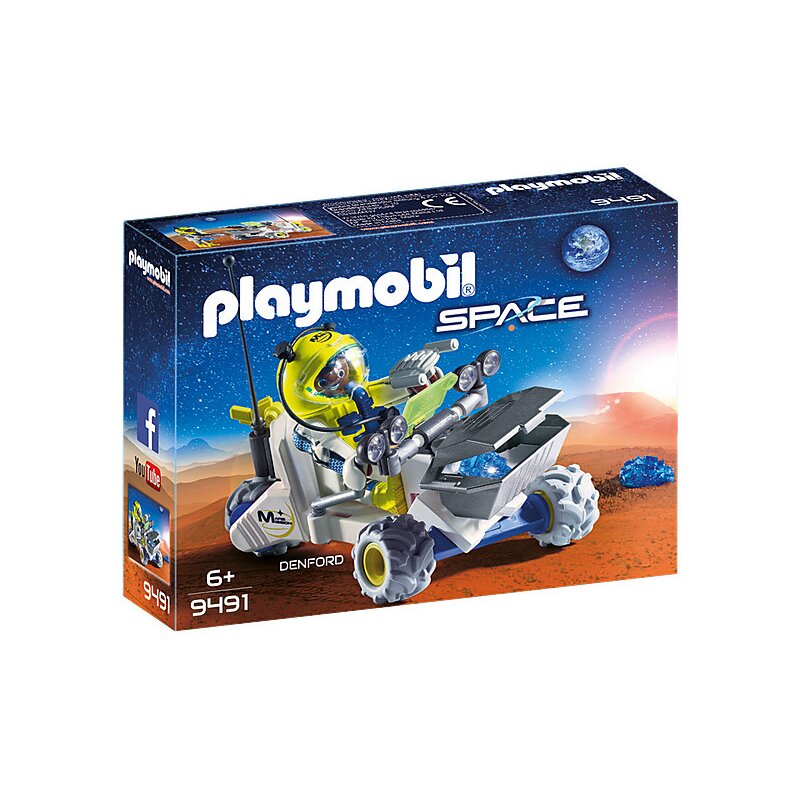 Playmobil - Denford si tricicleta spatiala