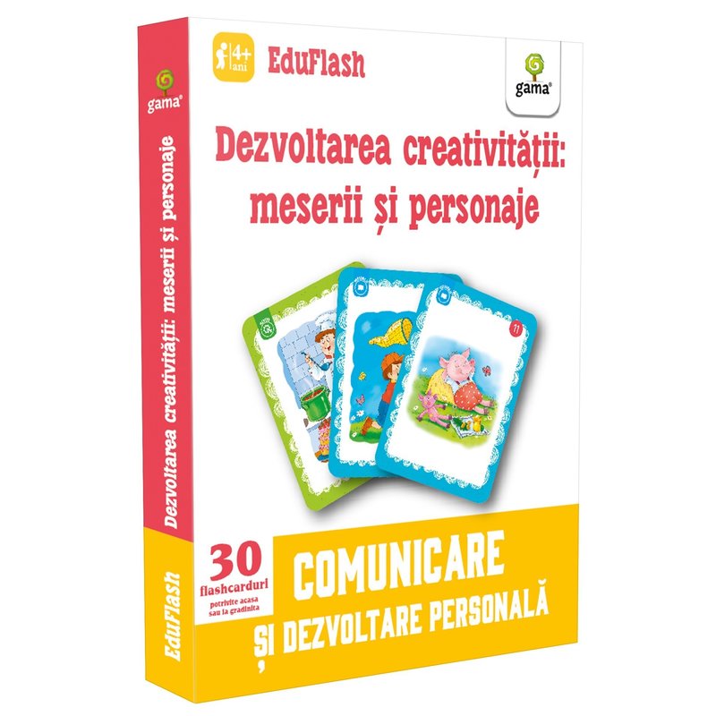 Editura gama - dezvoltarea creativitatii: meserii si personaje