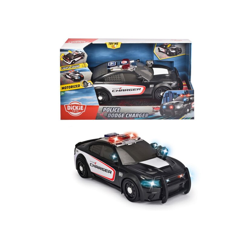 Simba - dickie masina de politie dodge charger 33cm