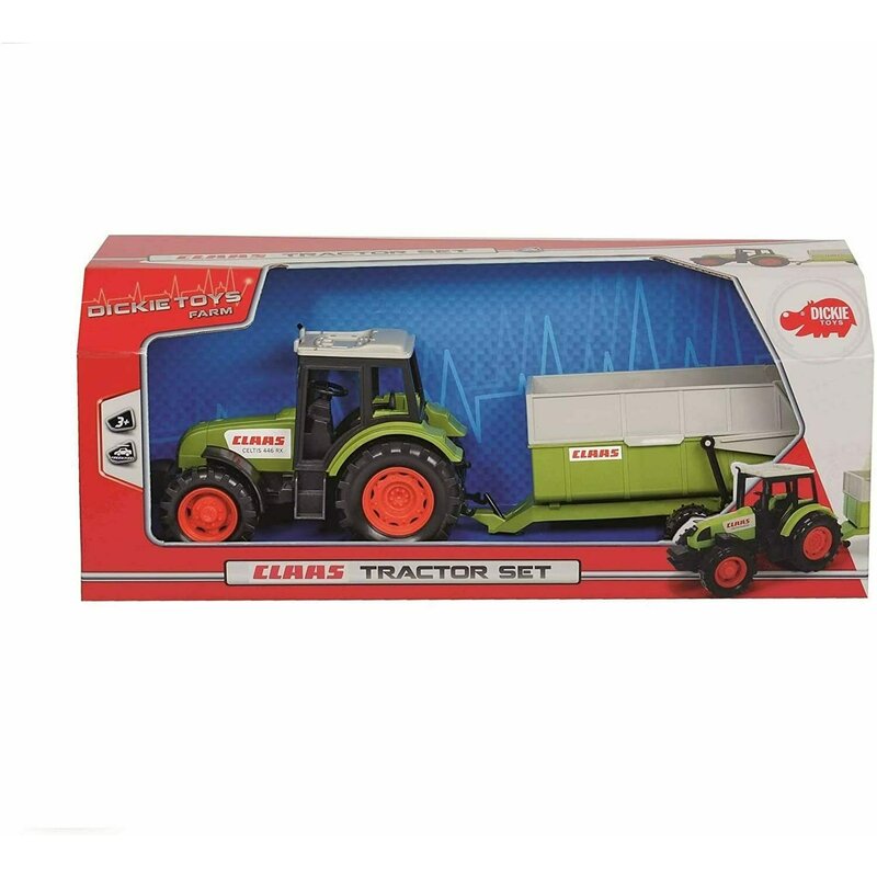Simba - tractor class celtis 446 rx, cu remorca