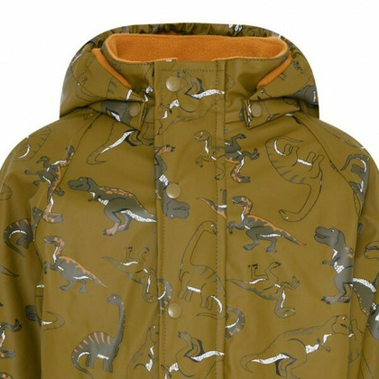 Dino 140 - Set jacheta+pantaloni impermeabil cu fleece, pentru vreme rece, ploaie si vant - CeLaVi