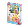 Dino - Toys - Puzzle 2 in 1 Rapunzel si Aurora 66 piese - 4