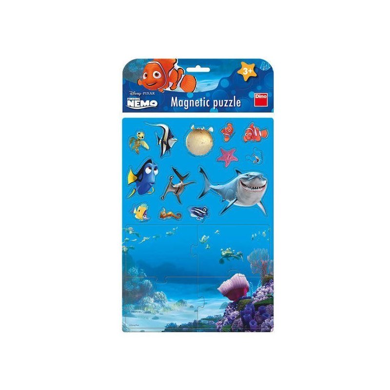 Dino - toys - puzzle magnetic nemo 17 piese