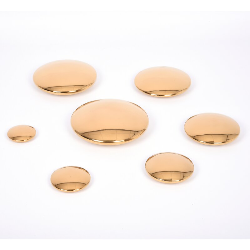 Tickit - jucarie pentru sortat si stivuit discuri senzoriale reflective aurii